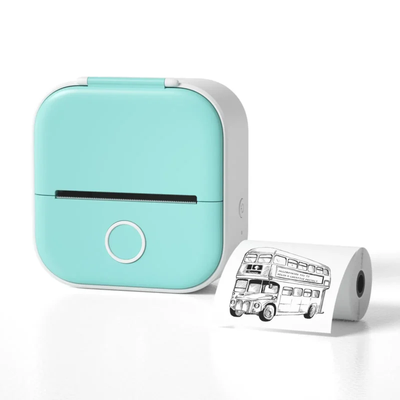Portable Mini Thermal Label Printer Home Photo Printer Student Wrong Question Printer Bluetooth-compatible Mini Label Printer Price Tag - Image 9